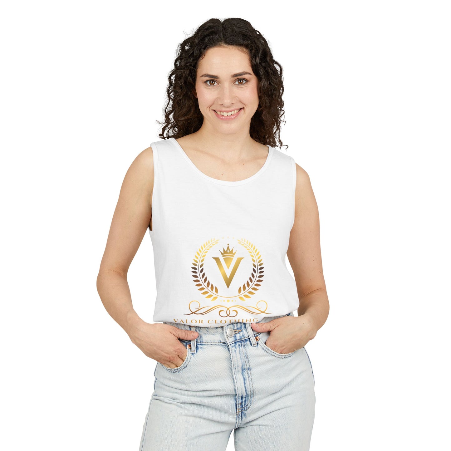 Valor Clothing Line Tank top Women's (White)