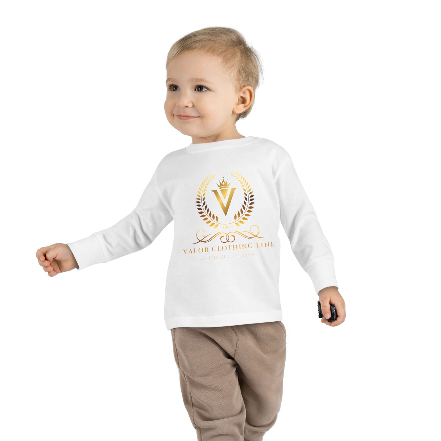 Valor Clothing Line Toddler Long Sleeve Tee