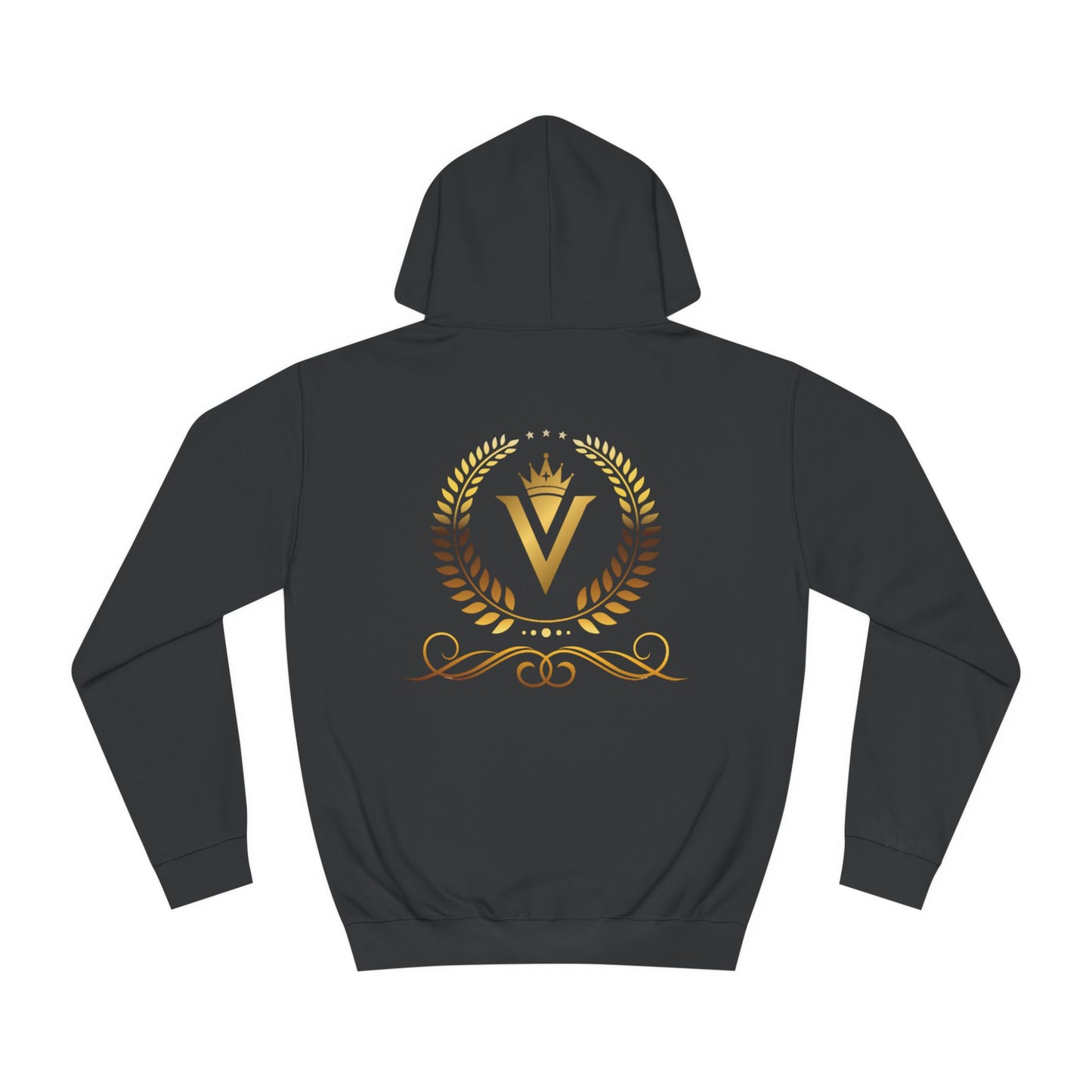 Valor Clothing Line Hoodie Mens (Black)