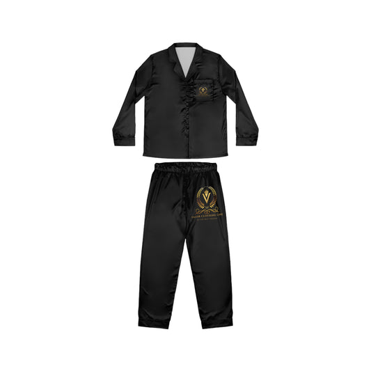 Women's Satin Pajamas (AOP)