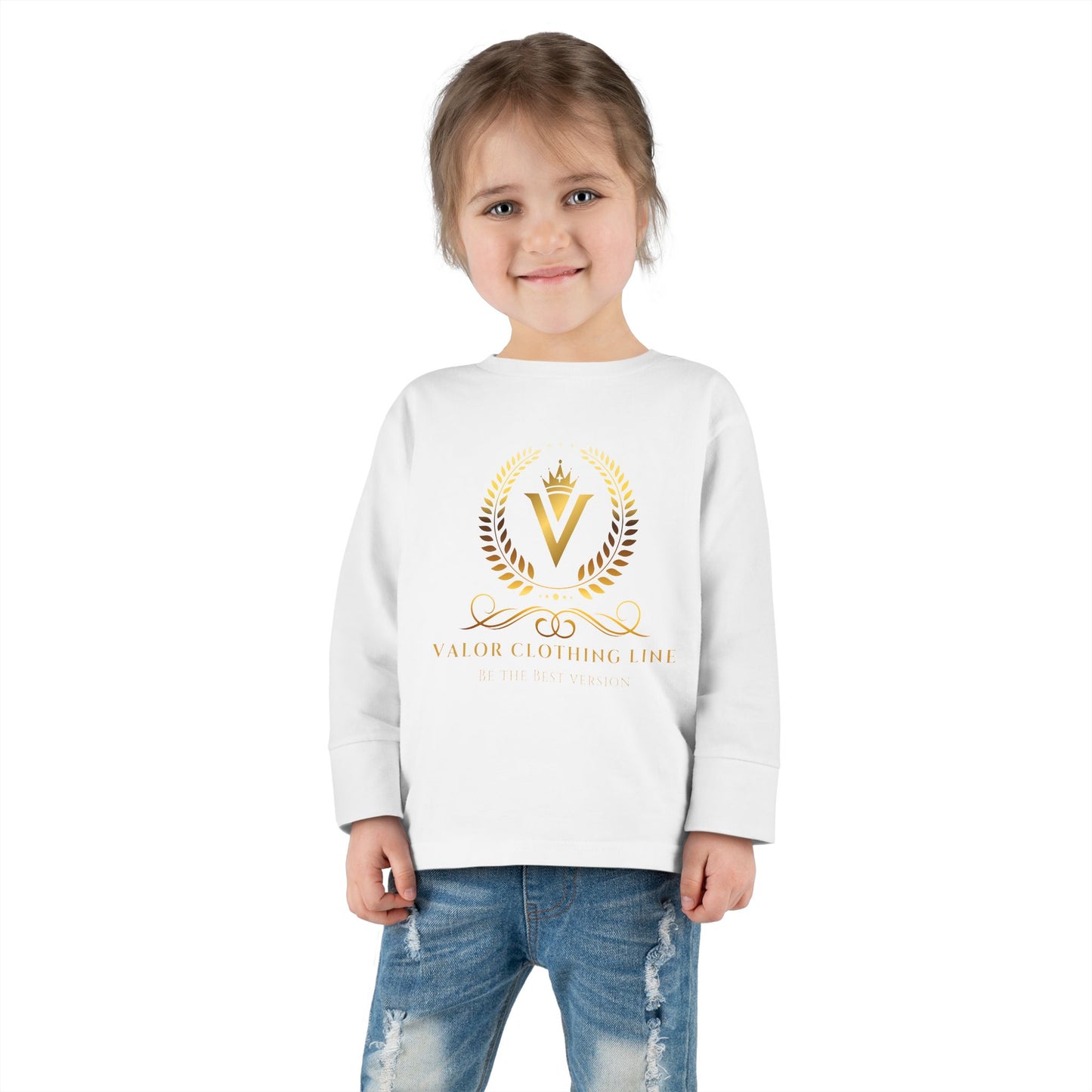 Valor Clothing Line Toddler Long Sleeve Tee