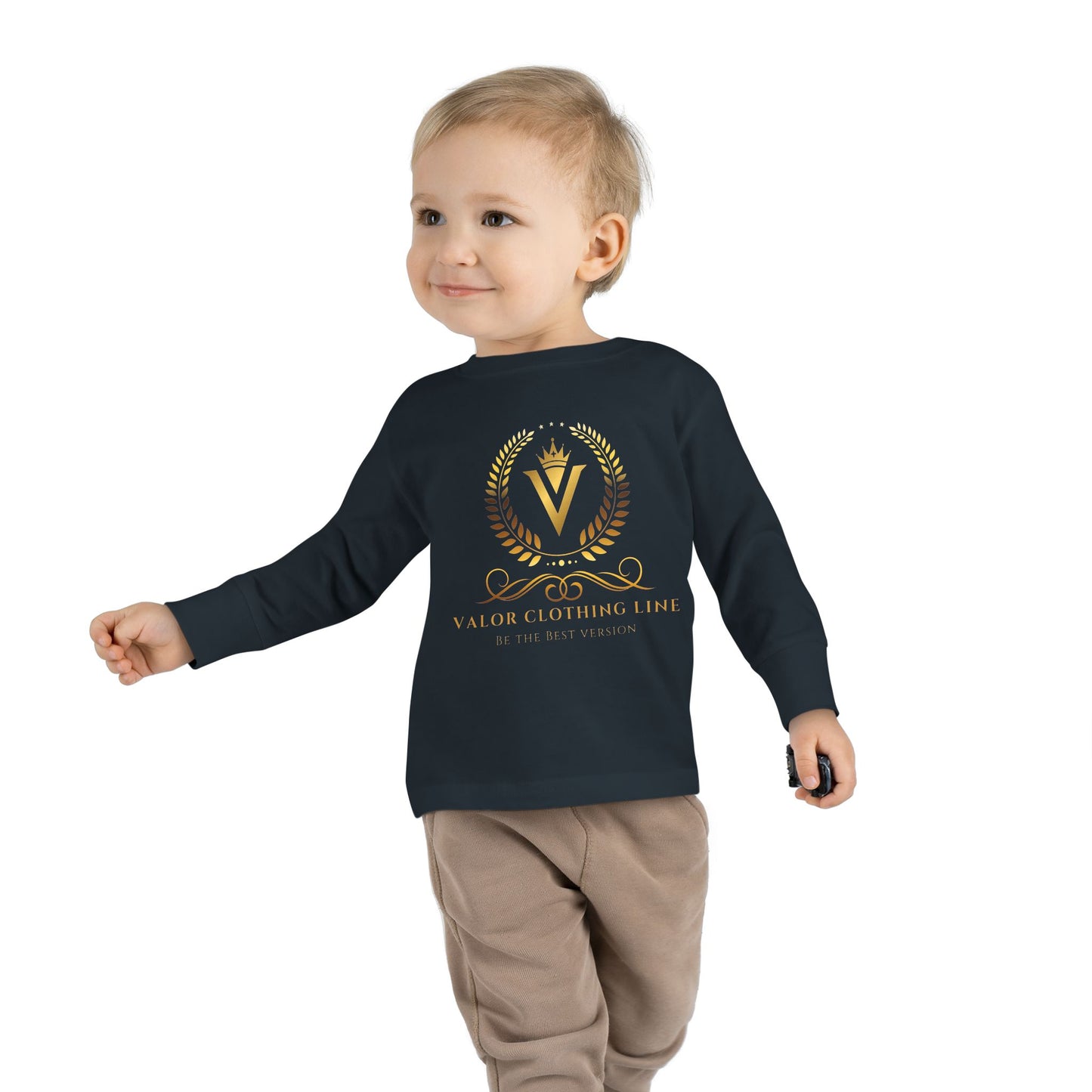 Valor Clothing Line Toddler Long Sleeve Tee