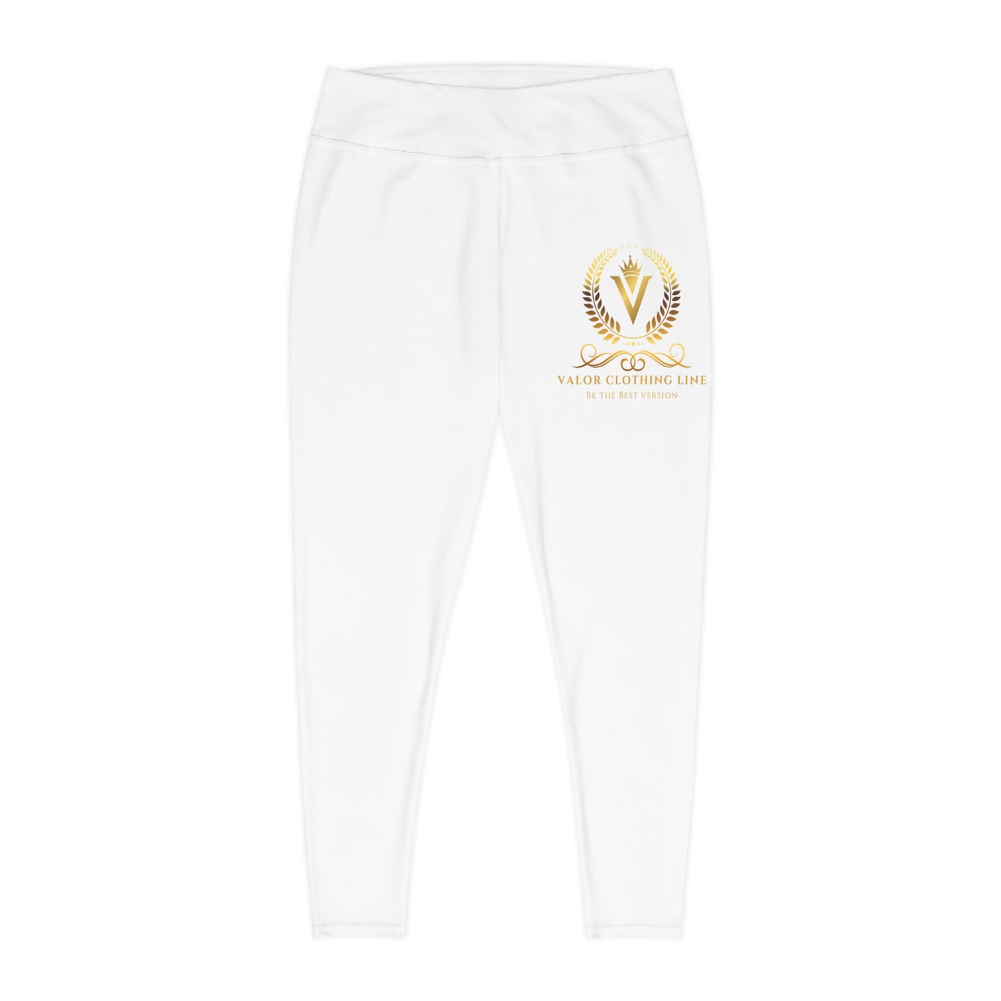 Valor Clothing Line Plus size Leggings Women's (white)